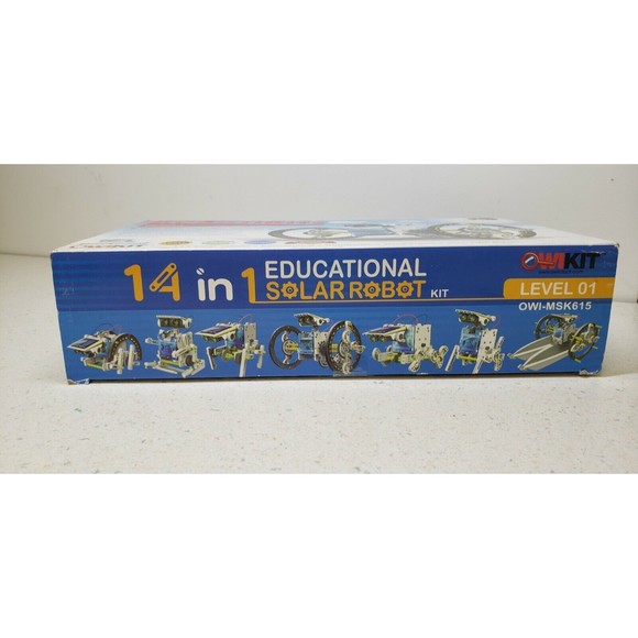 OWI Roboti Kids kits 14-in-1 Educational Solar Robot Kit Creating Learning Teach - Picture 5 of 8